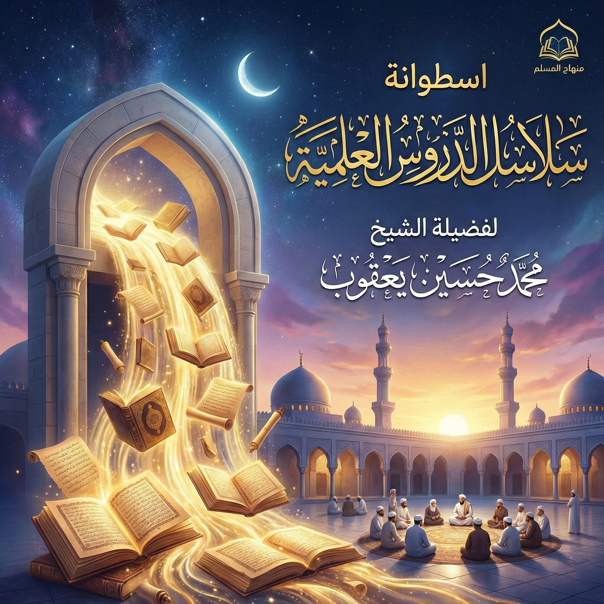اسطوانة سلاسل الدروس العلمية لفضيلة الشيخ محمد حسين يعقوب