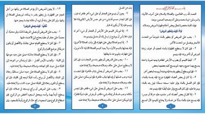 غلاف كتاب كيف يتطهر المريض ويصلي؟ [مطوية]