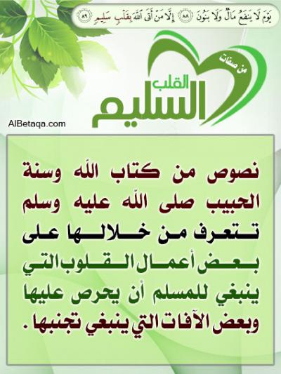 غلاف كتاب القلب السليم