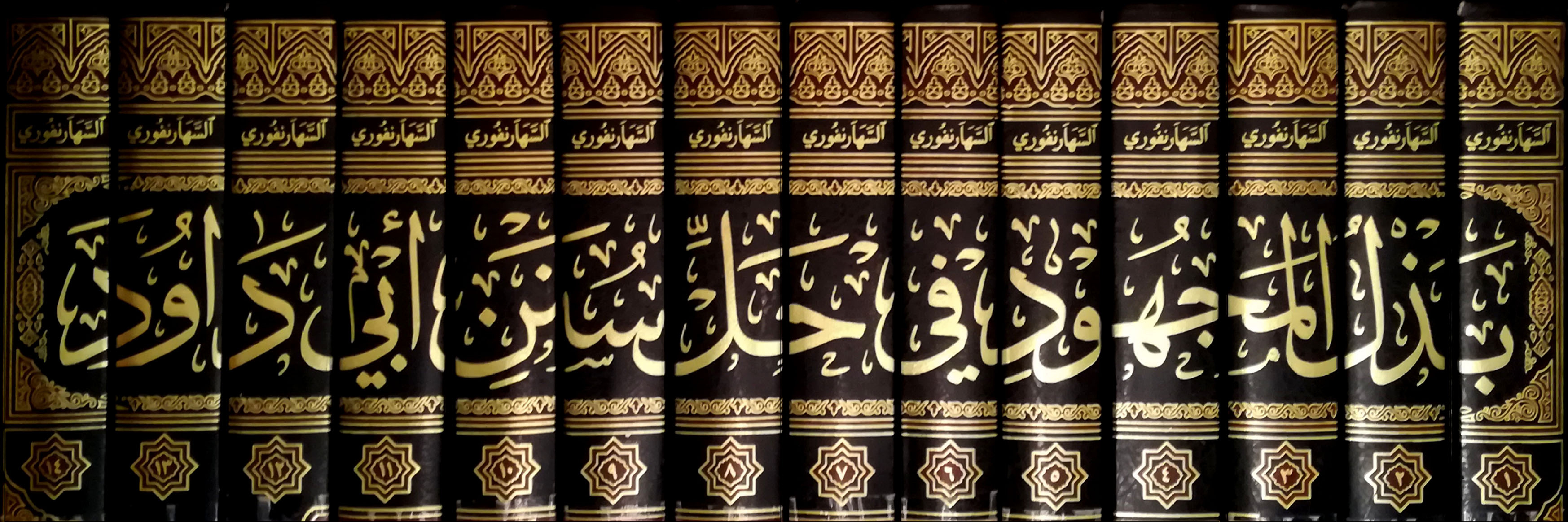 غلاف كتاب بذل المجهود فى حل سنن أبى داود