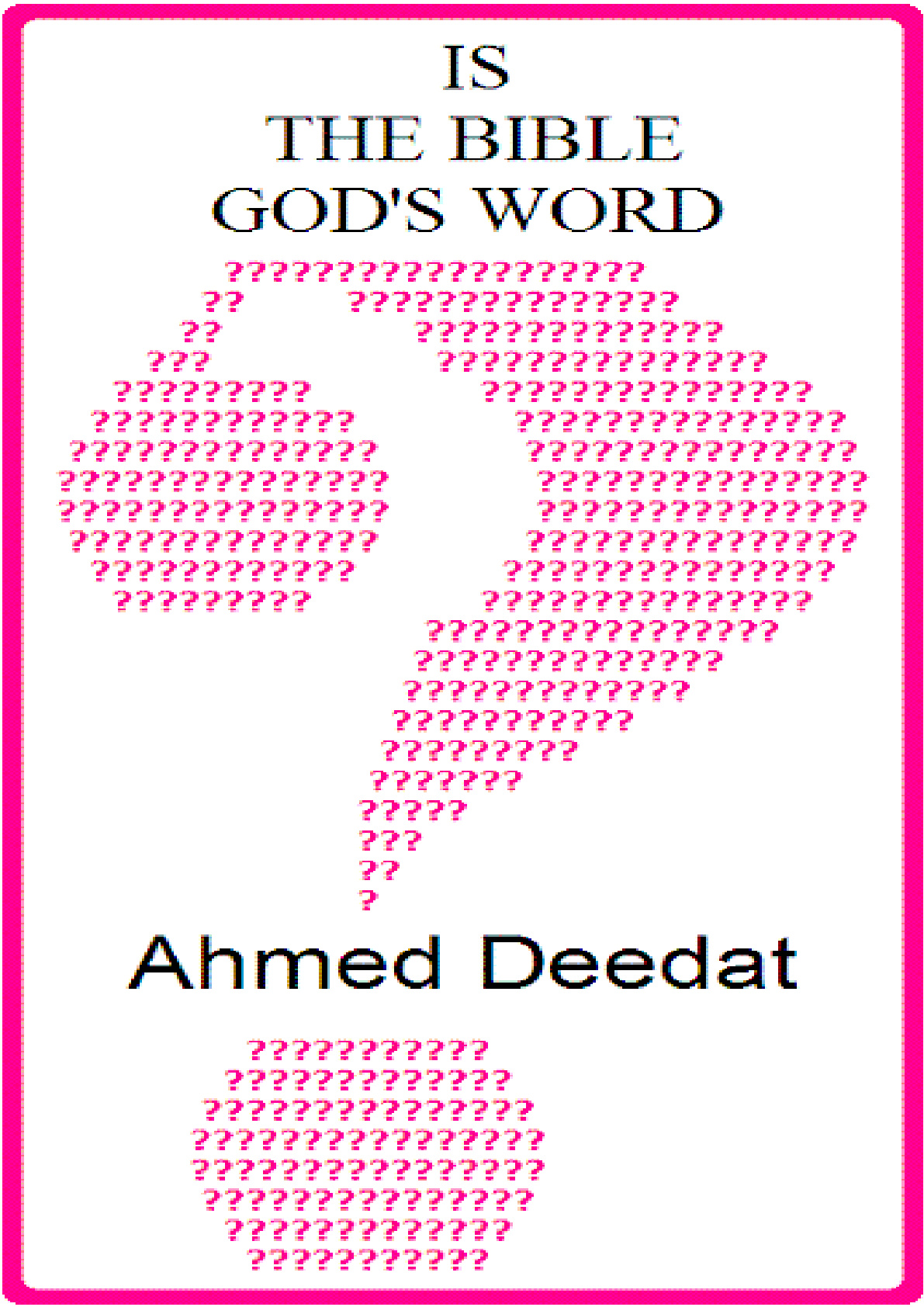 غلاف كتاب Is the Bible God's Word? (PDF)