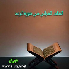 غلاف كتاب النظم القرآني في سورة الرعد (PDF)
