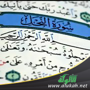 غلاف كتاب تفسير سورة النحل كاملة (PDF)
