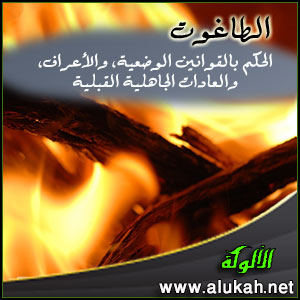 غلاف كتاب الطاغوت الحكم بالقوانين الوضعية، والأعراف، والعادات الجاهلية القبلية (PDF)