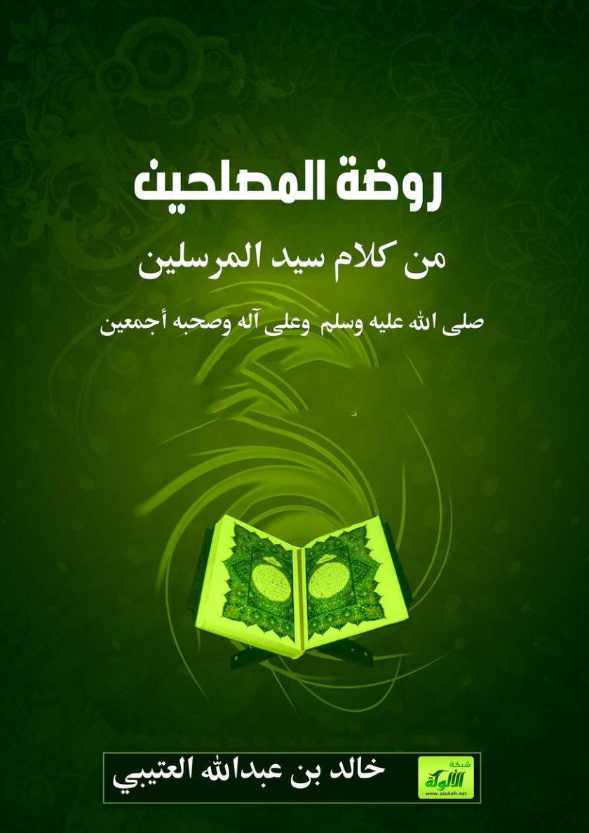 غلاف كتاب روضة المصلحين من كلام سيد المرسلين صلى الله عليه وسلم وعلى آله وصحبه أجمعين (PDF)