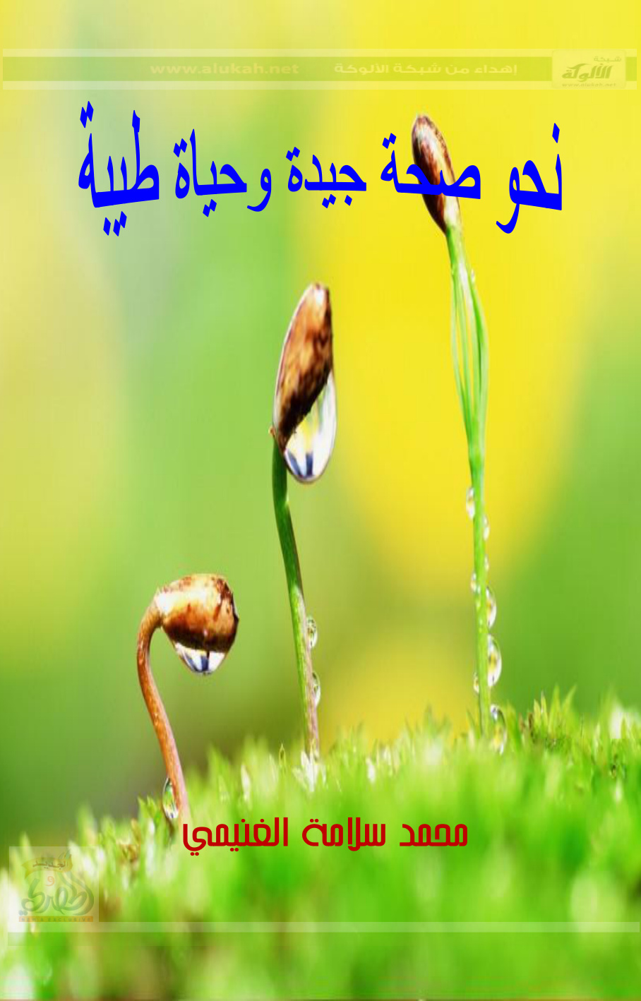 غلاف كتاب نحو صحة جيدة وحياة طيبة (PDF)