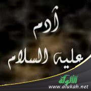 غلاف كتاب آدم عليه الصلاة والسلام (WORD)